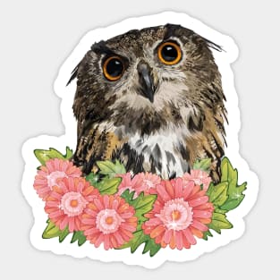 Royal Owl Sticker